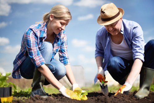 Modern patio material options for Yeading properties